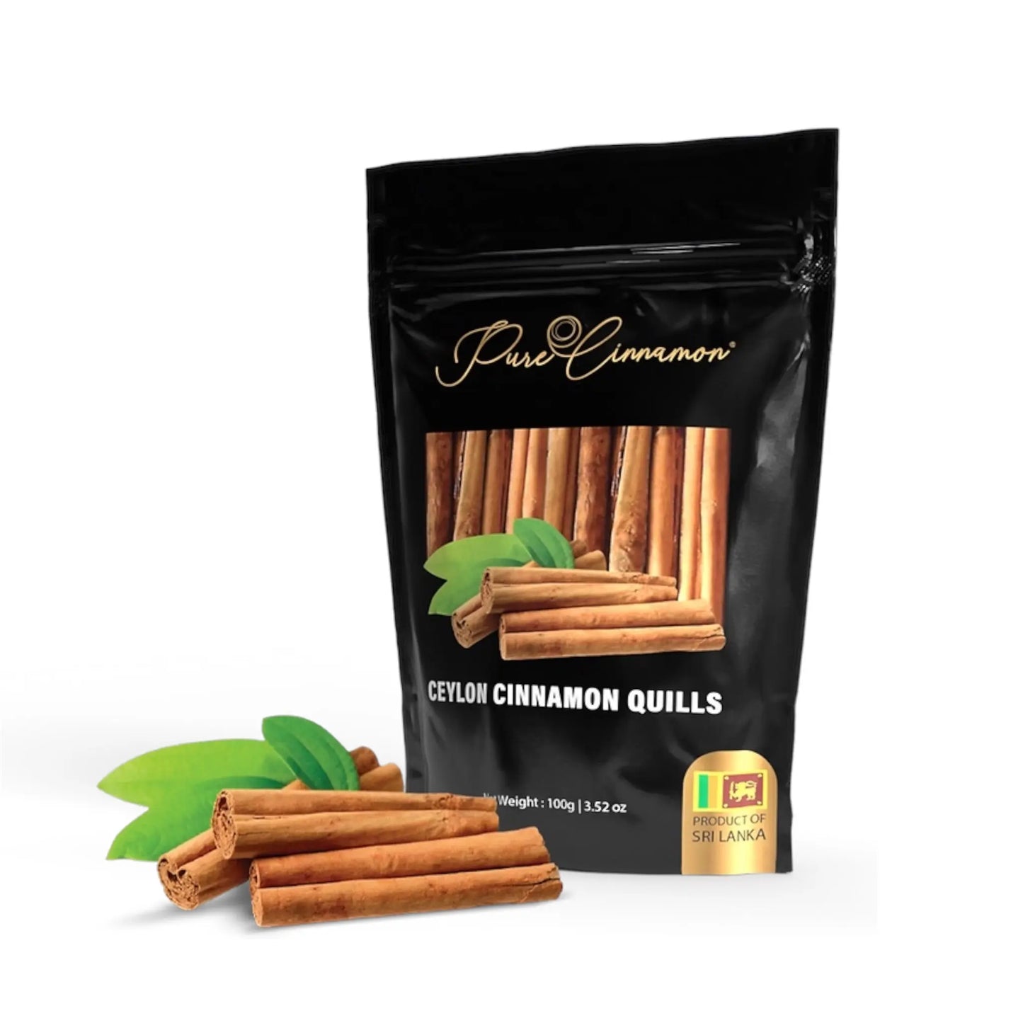 Ceylon Cinnamon Sticks, Front