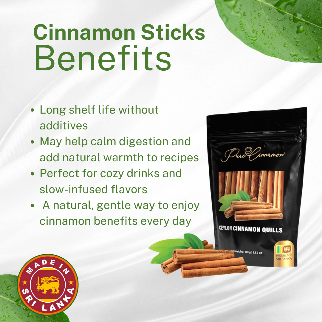 Ceylon Cinnamon Sticks Benefits