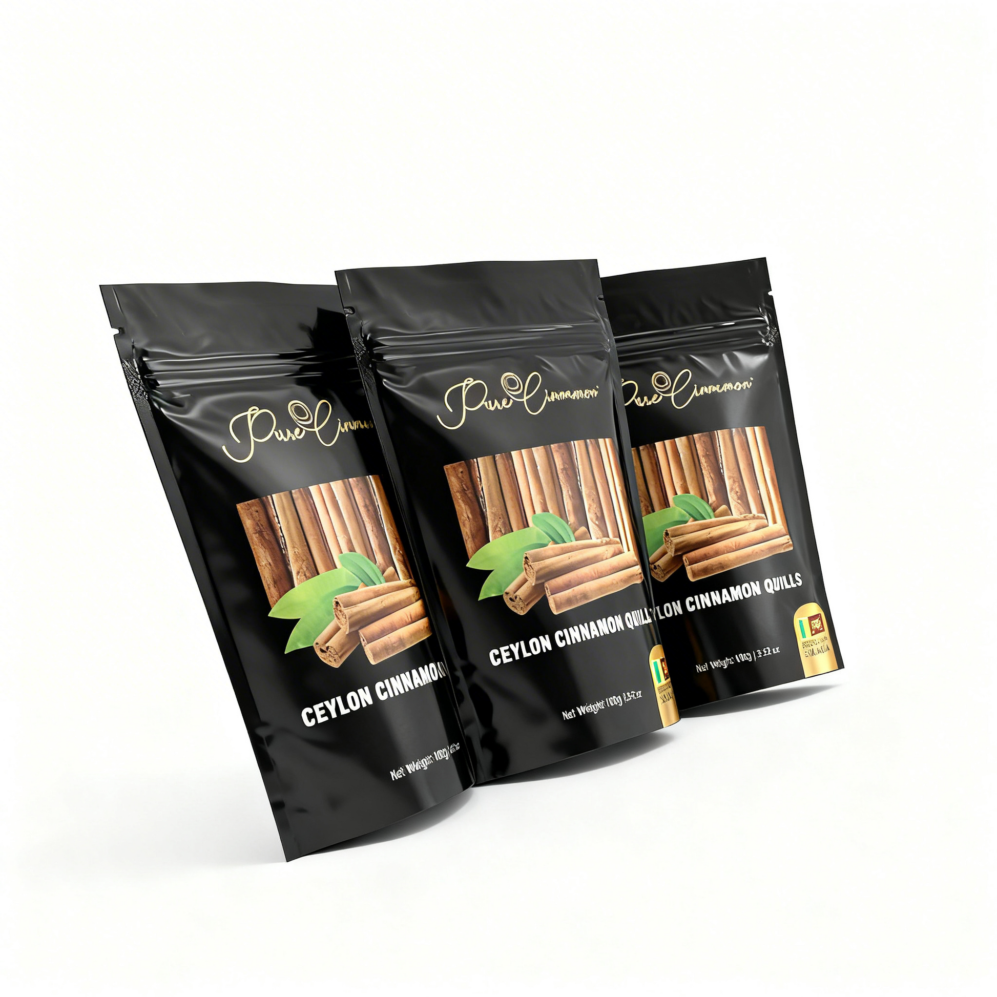 3 Packs of Ceylon Cinnamon Sticks